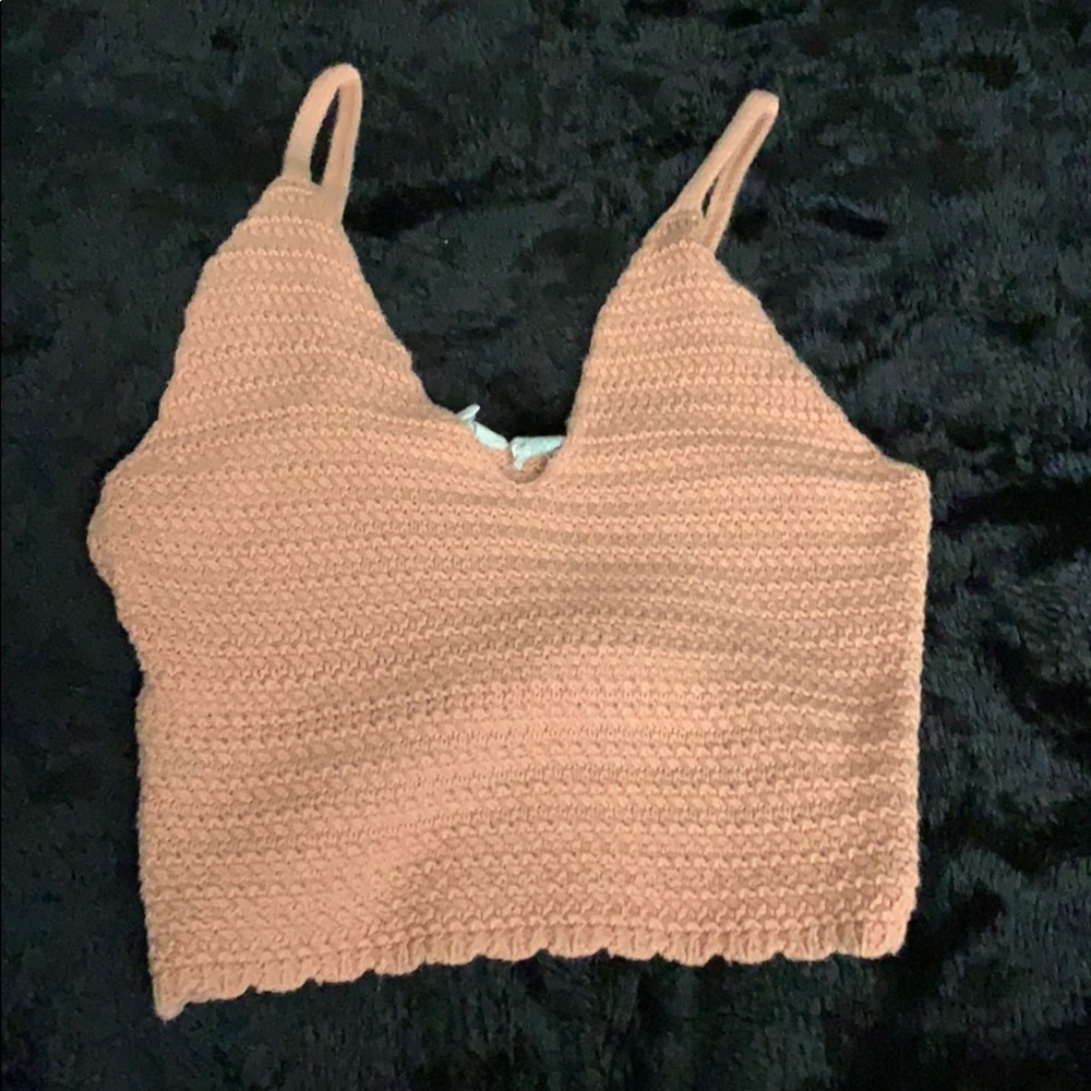 Crochet crop top